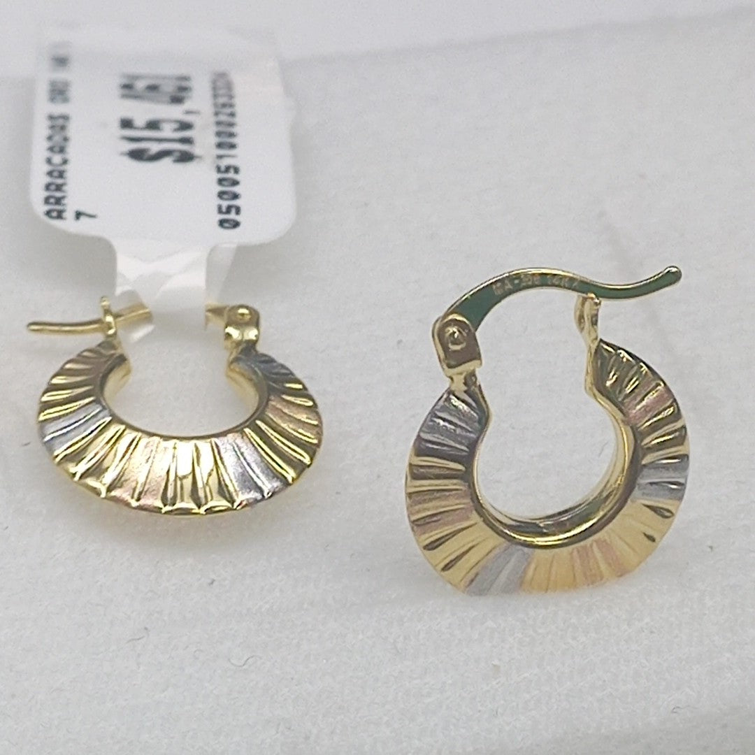 ARRACADAS ORO 14K 1.7 (NUEVO)