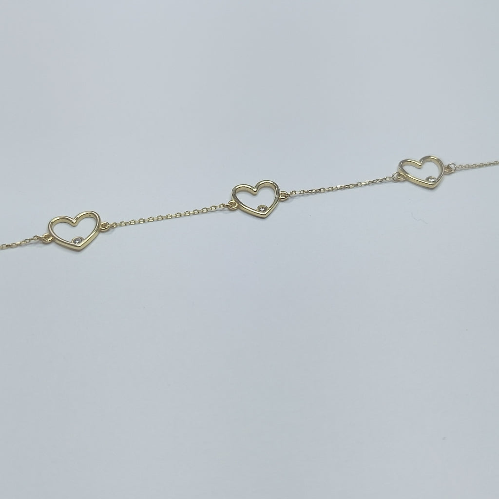 PULSERAS DAMA ORO 14K 1.5 (NUEVO)
