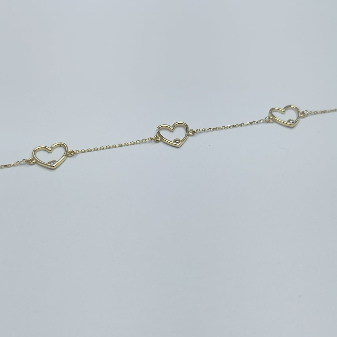 PULSERAS DAMA ORO 14K 1.5 (NUEVO)