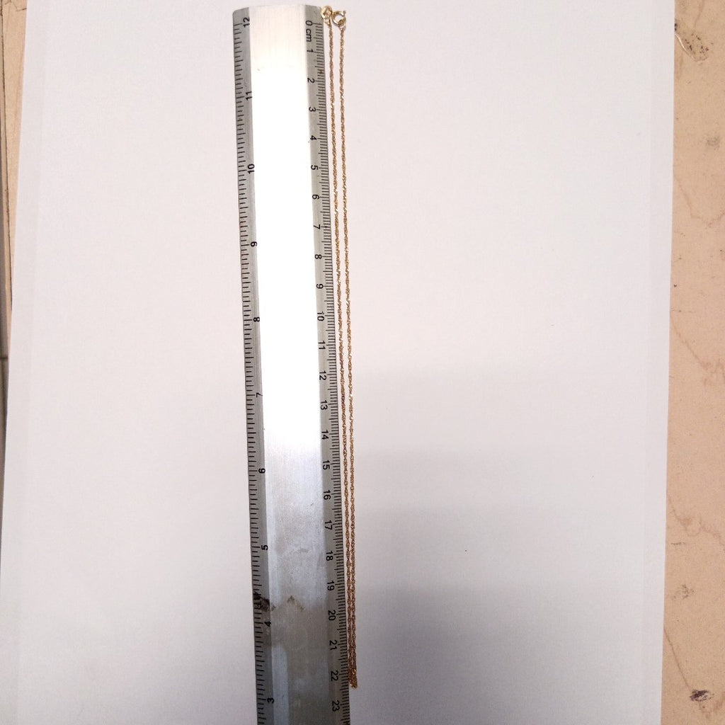 CADENA ORO 14 K 1.2 GRMS (SEMINUEVO)