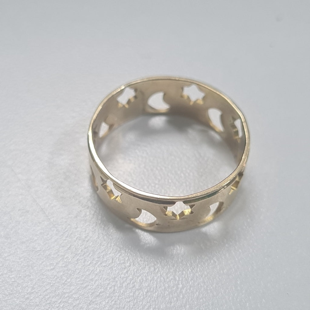 ANILLO ORO 14 K 3,80 GRMS (SEMINUEVO)