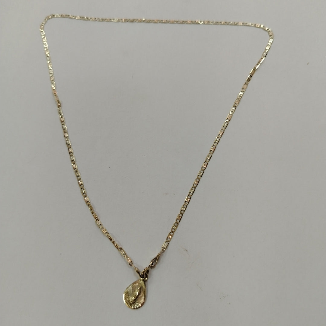 CADENA ORO, ORO COMBINADO 10 K 3.4 GRMS (SEMINUEVO)