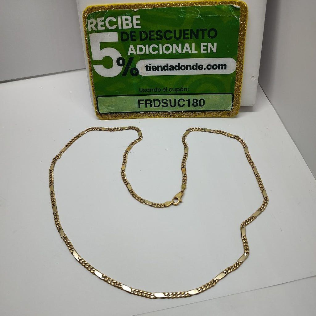 CADENA ORO 14 K 16.6 GRMS (SEMINUEVO)