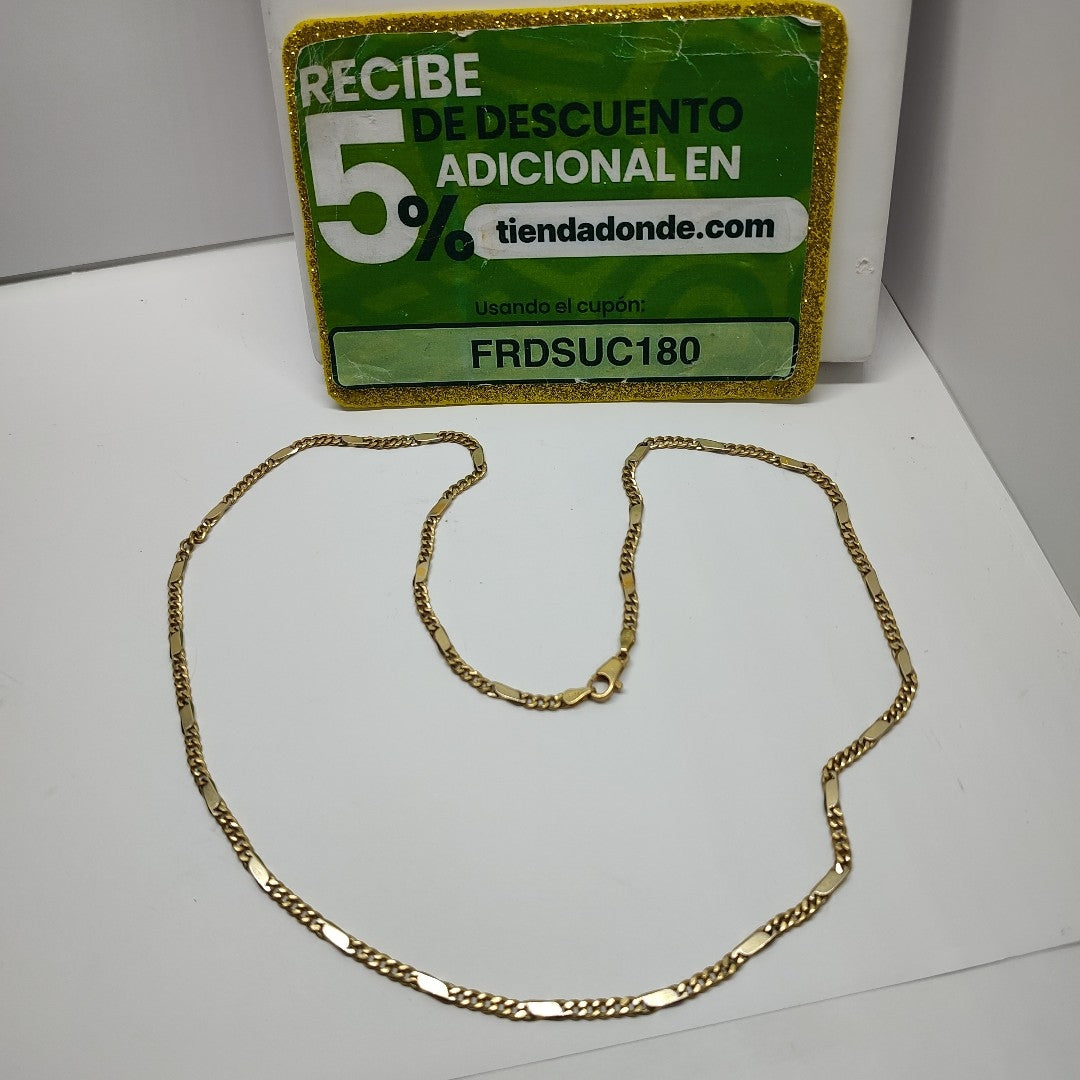CADENA ORO 14 K 16.6 GRMS (SEMINUEVO)