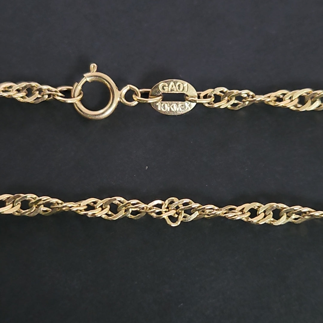 CADENA ORO 10 K 4.5 GRMS (SEMINUEVO)