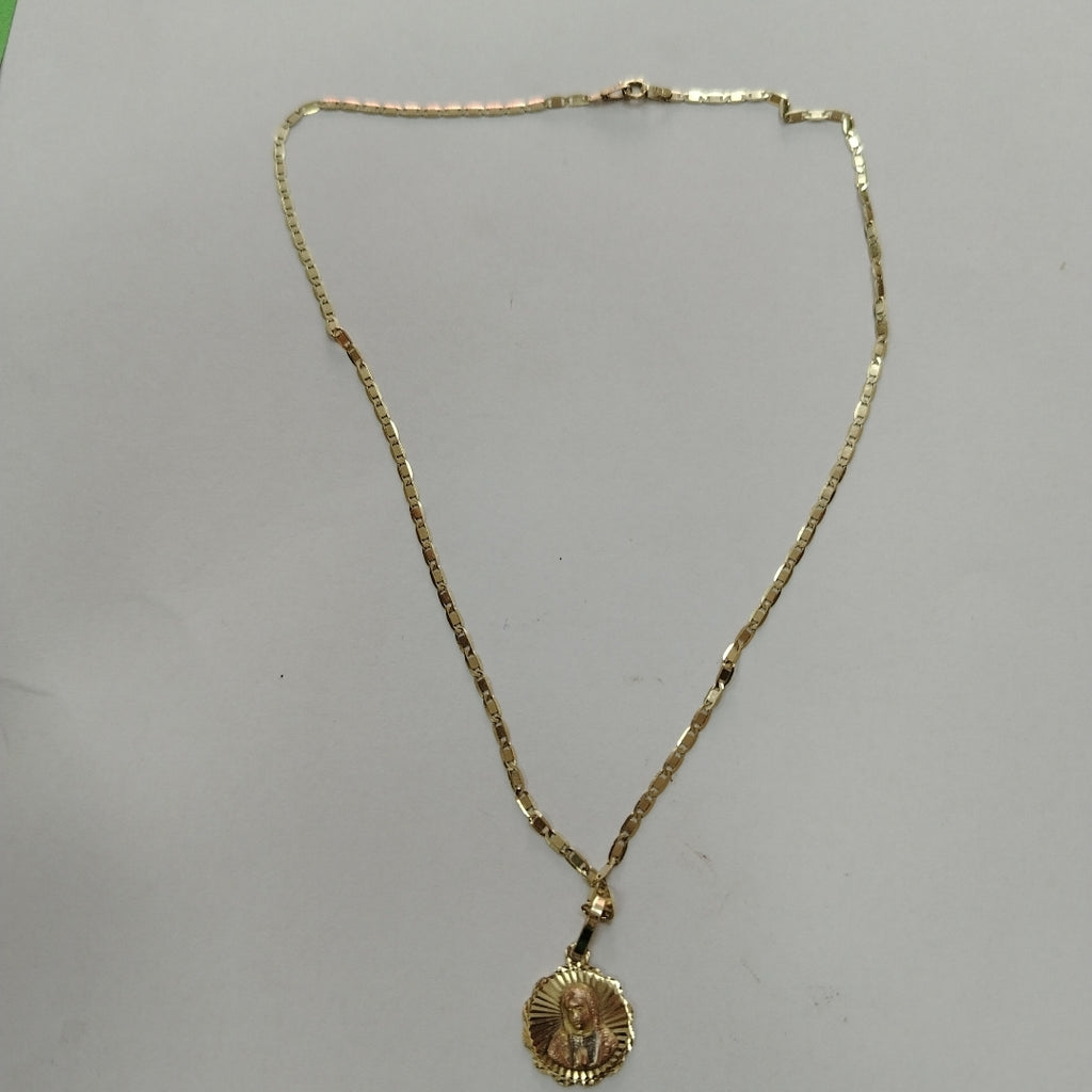 CADENA ORO, ORO COMBINADO 10 K 3.5 GRMS (SEMINUEVO)
