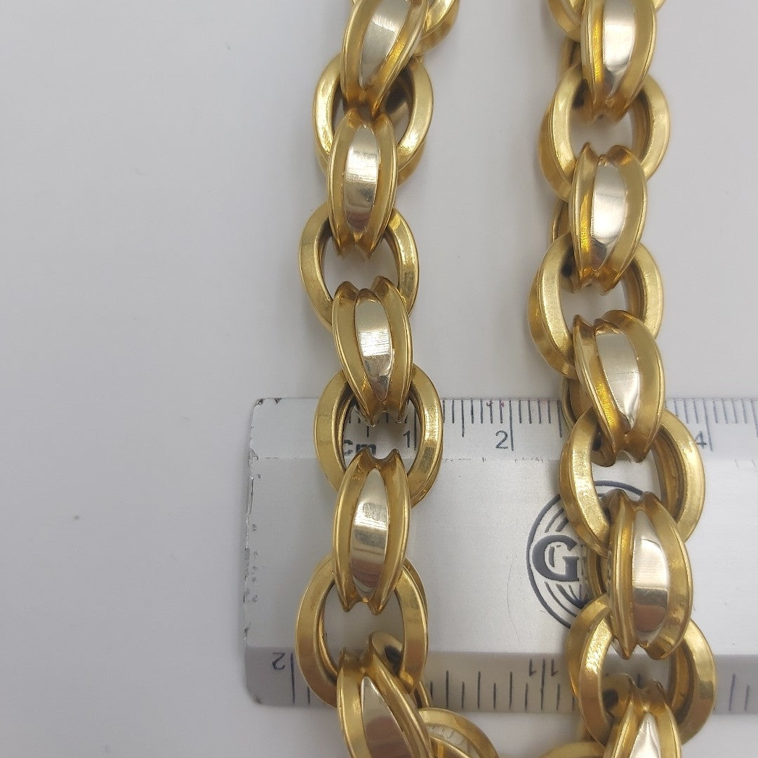 CADENA ORO COMBINADO 18 K 66,00 GRMS (SEMINUEVO)