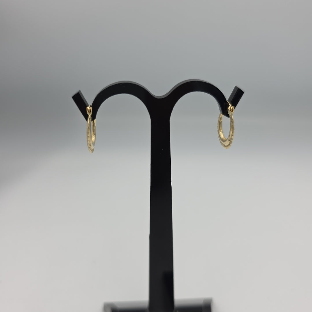 ARRACADAS ORO 14K 0.7 (NUEVO)