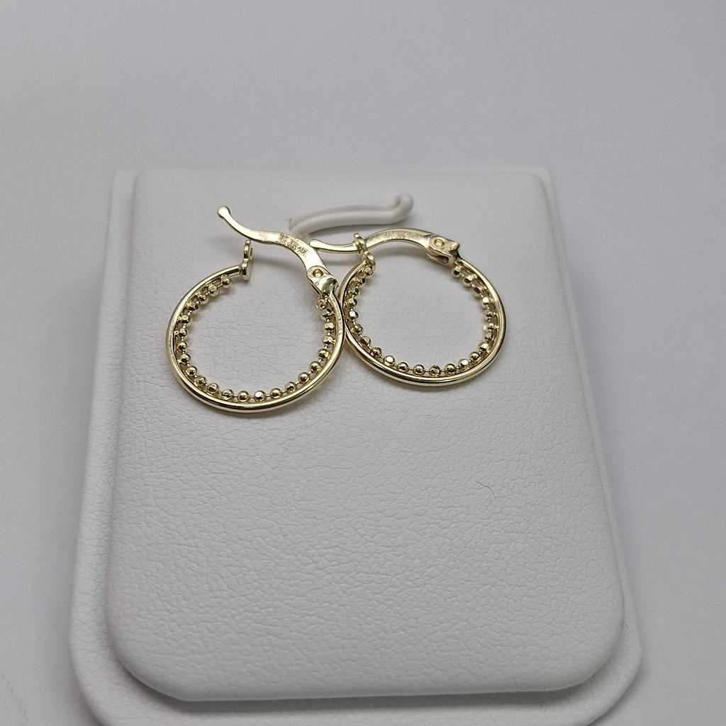 ARRACADAS ORO 14K 1.6 (NUEVO)