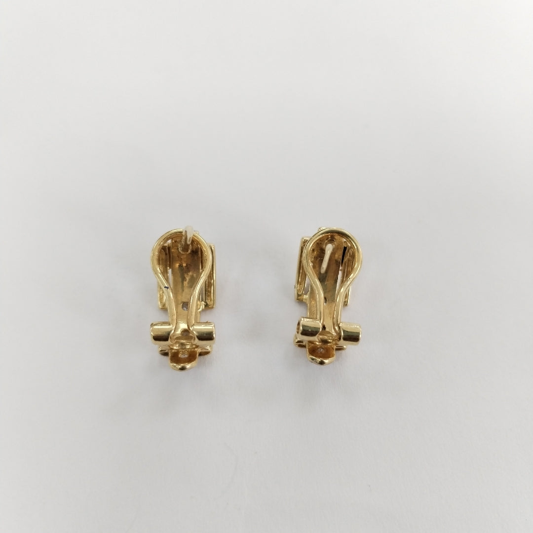 ARETES PAR ORO 14 K 4,30 GRMS (SEMINUEVO)