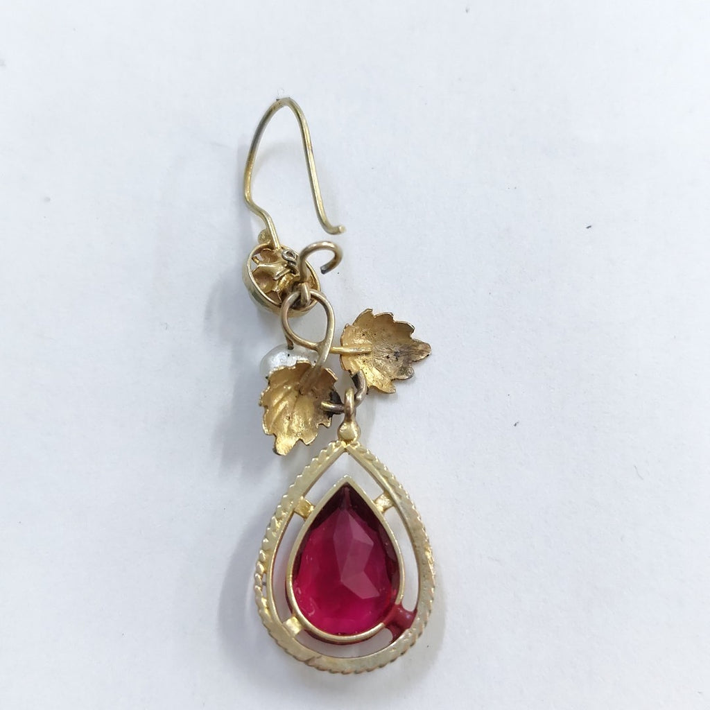 ARETES PAR ORO 8 K 6.7 GRMS (SEMINUEVO)