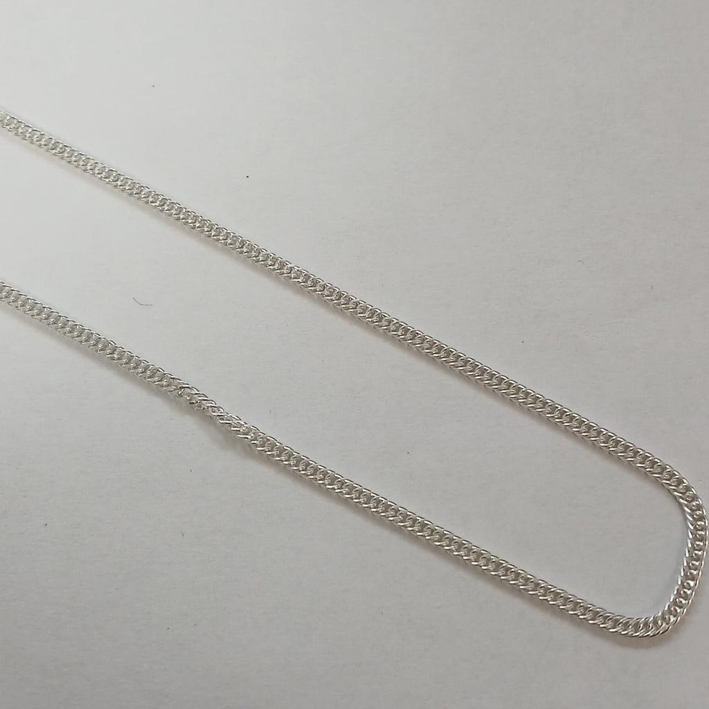 CADENA BARBADA PLATA .925 50 CM 4.22 GR (NUEVO)