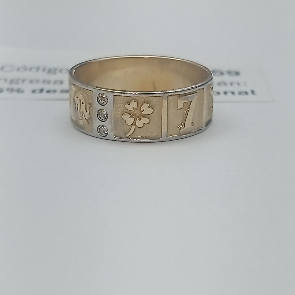 ANILLITO ORO,RODIADO 14 K 4,00 GRMS (SEMINUEVO)