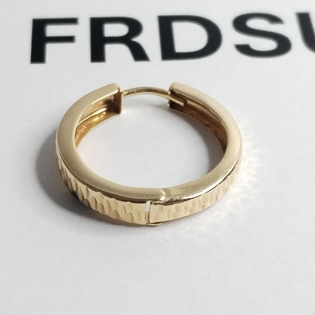 ARRACADAS PAR ORO 14 K 1.7 GRMS (SEMINUEVO)