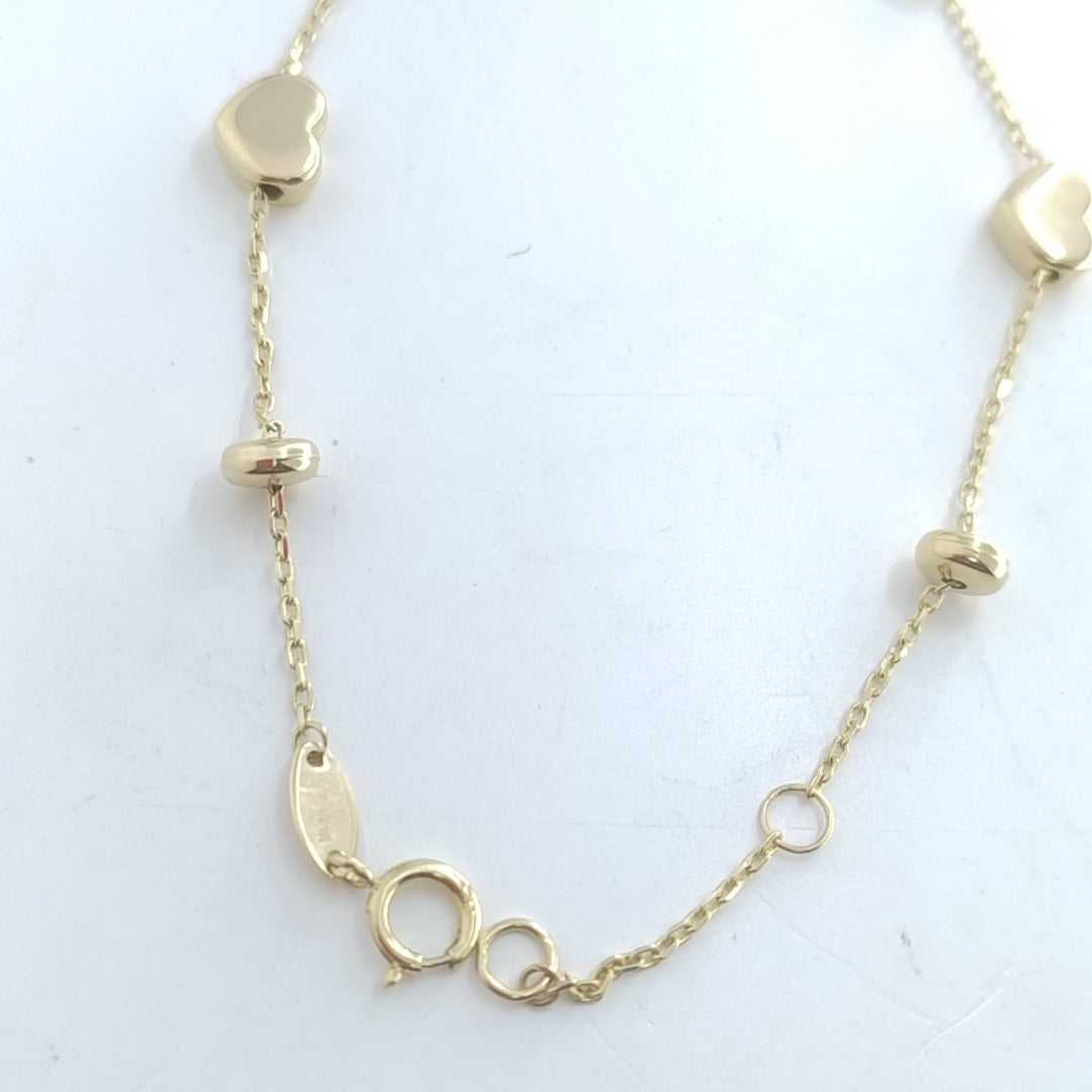PULSERAS DAMA ORO 14K 1.3 (NUEVO)