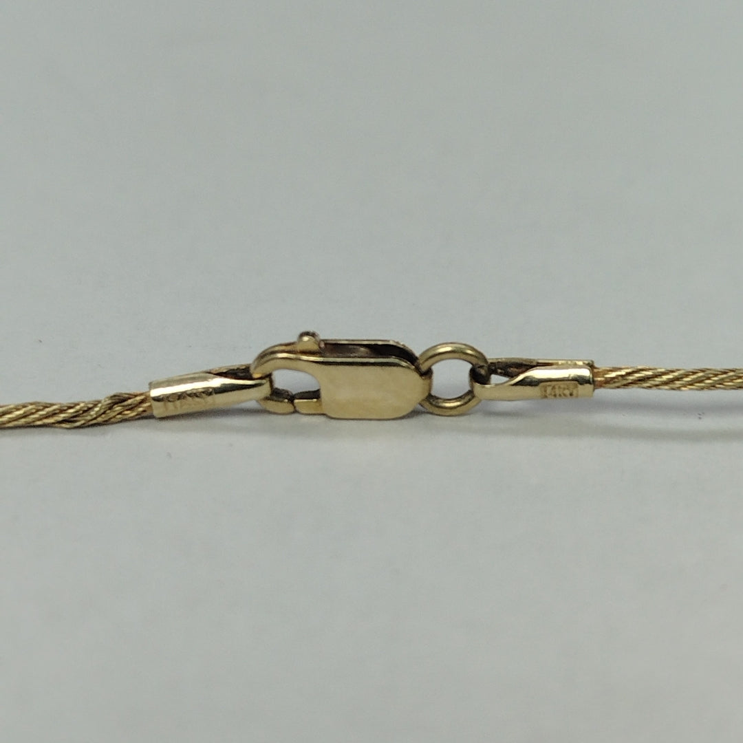 CADENA ORO 14 K 3.1 GRMS (SEMINUEVO)