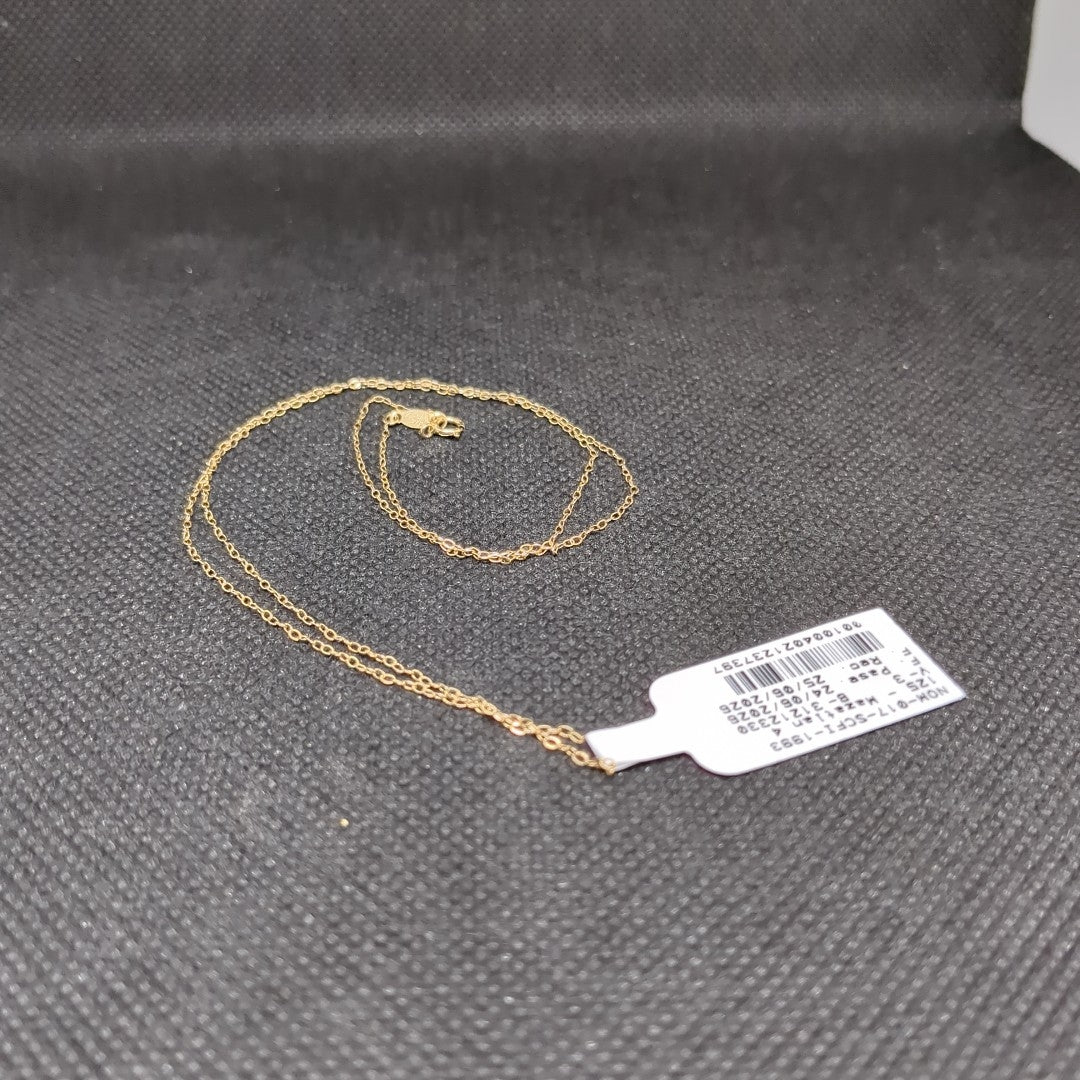CADENA ORO 10 K 0.6 GRMS (SEMINUEVO)