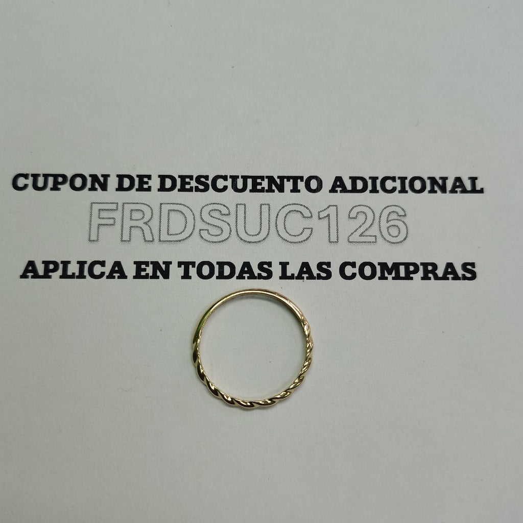 ANILLOS DAMA ORO 14K 0.9 (NUEVO)