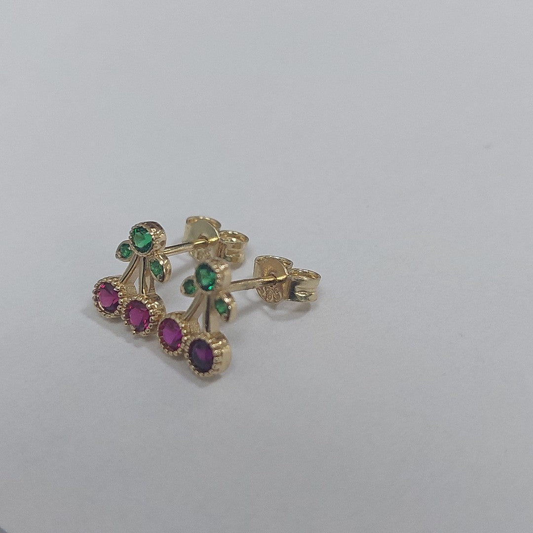 BROQUELES ORO 14K 1.1 (NUEVO)