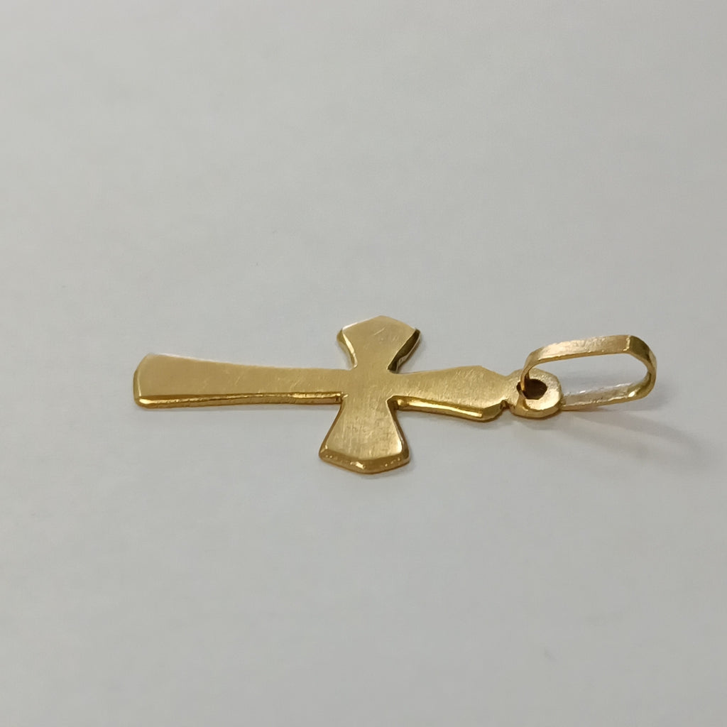 CRUZ, DIJE ORO 10 K 1.4 GRMS (SEMINUEVO)