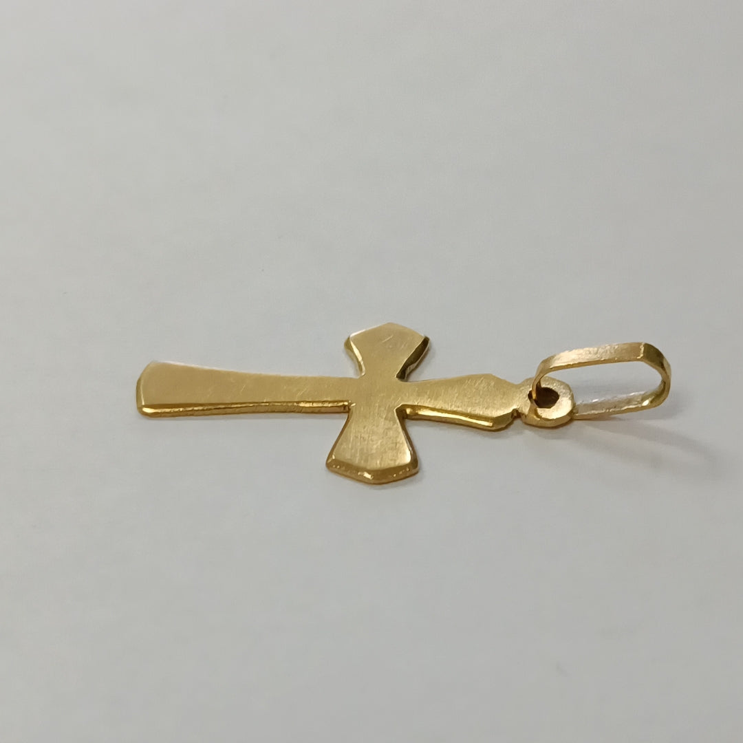 CRUZ, DIJE ORO 10 K 1.4 GRMS (SEMINUEVO)