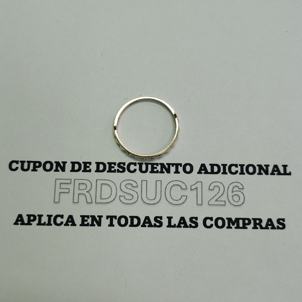 ANILLOS DAMA ORO 14K 1 (NUEVO)