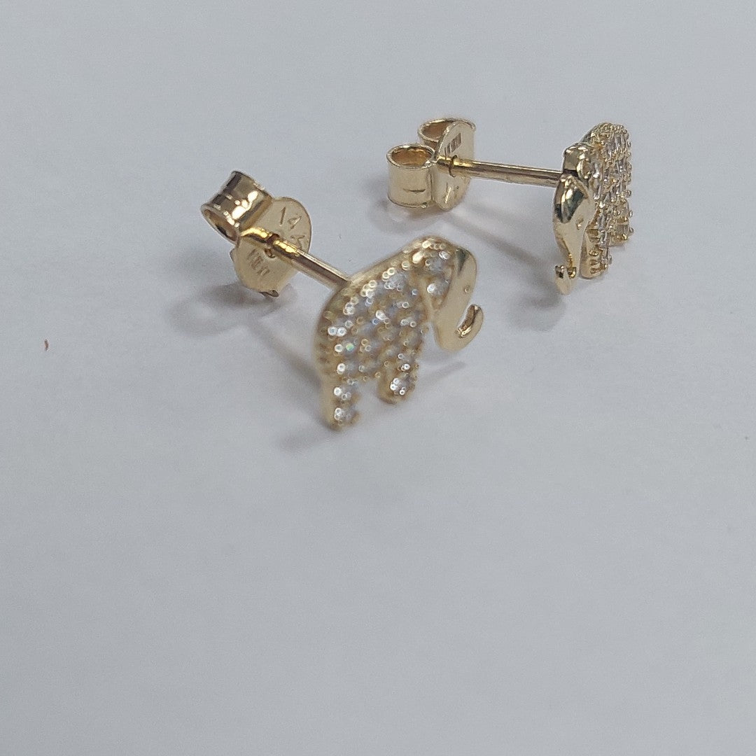 BROQUELES ORO 14K 1.3 (NUEVO)