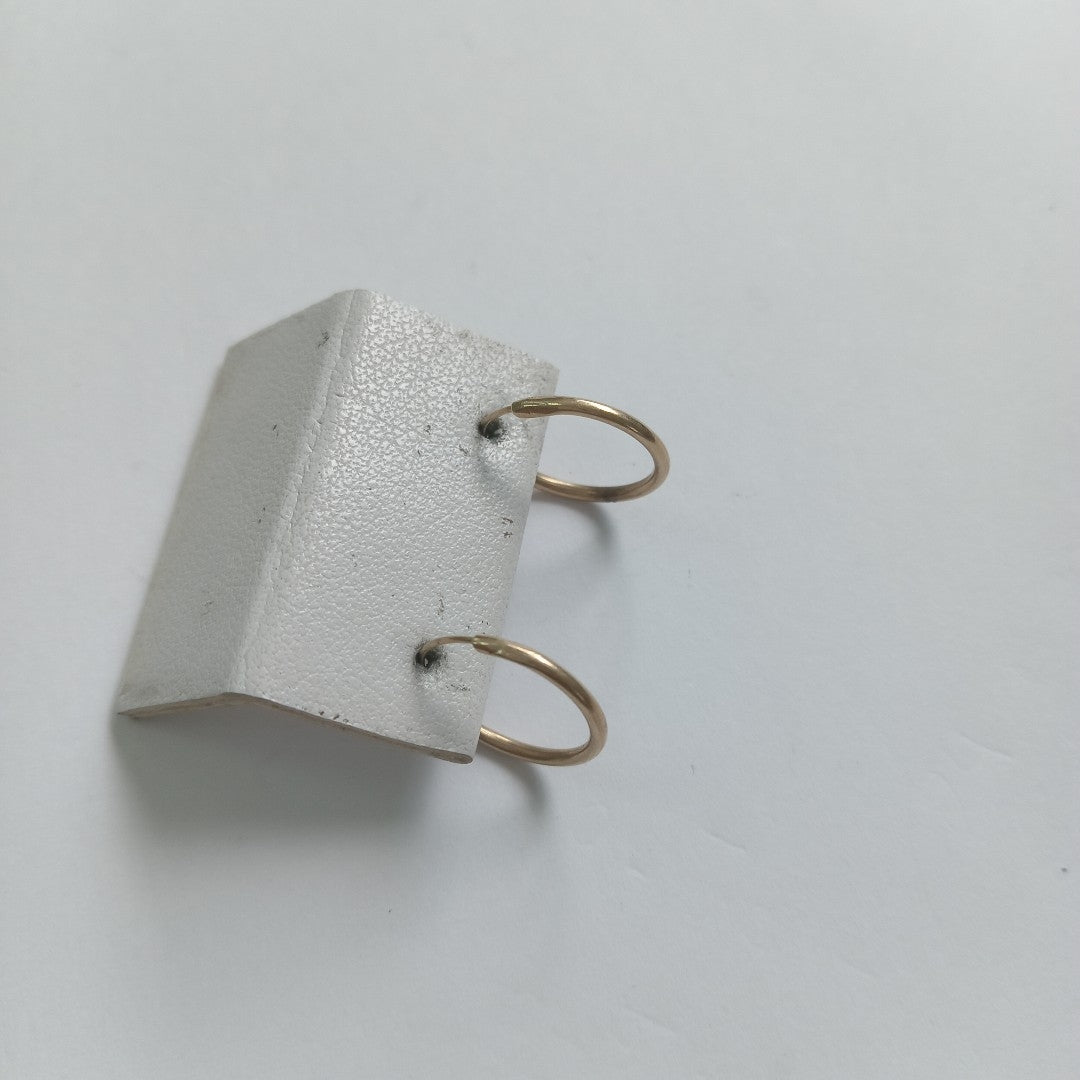 ARRACADAS PAR ORO 10 K 0,50 GRMS (SEMINUEVO)
