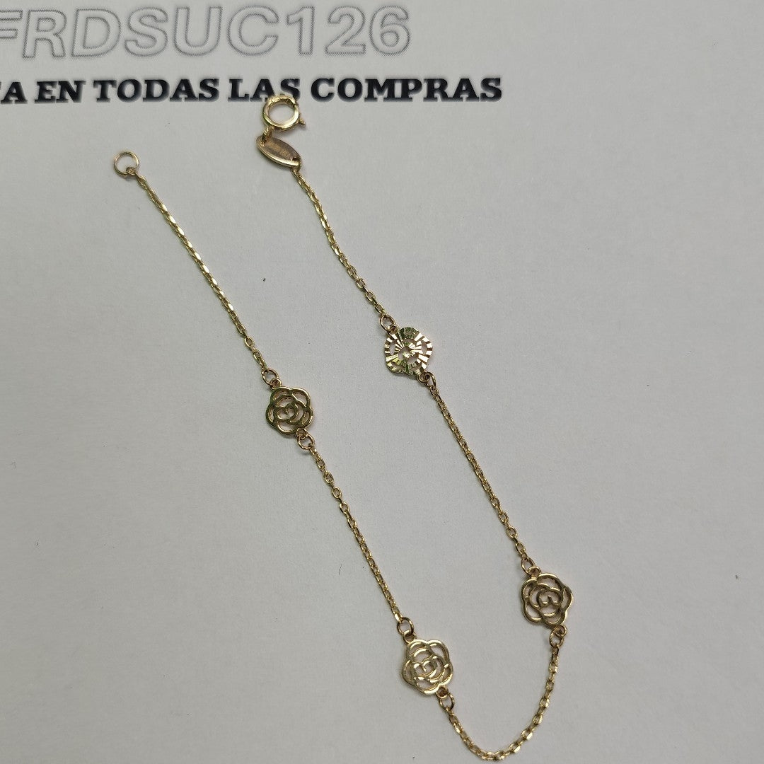 PULSERAS DAMA ORO 14K 1.2 (NUEVO)