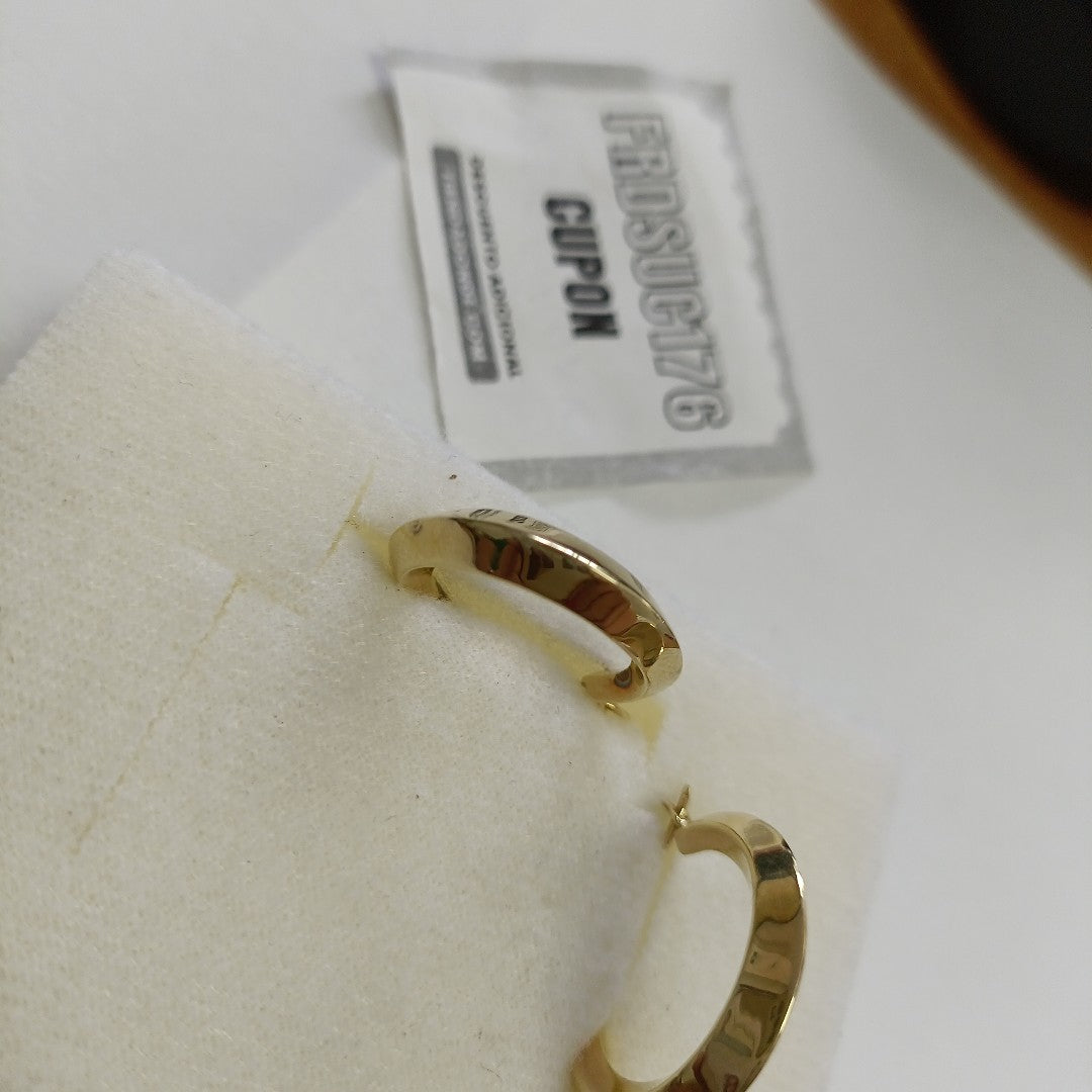 ARRACADAS PAR ORO 14 K 2.7 GRMS (SEMINUEVO)