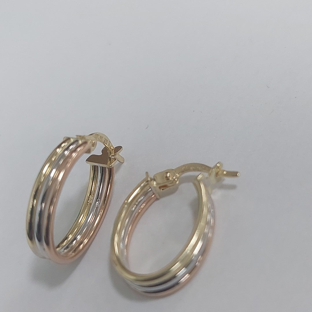 ARRACADAS ORO 14K 1.5 (NUEVO)