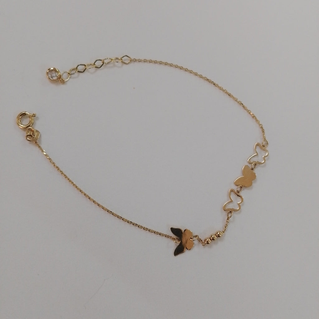PULSERAS DAMA ORO 14K 1.1 (NUEVO)