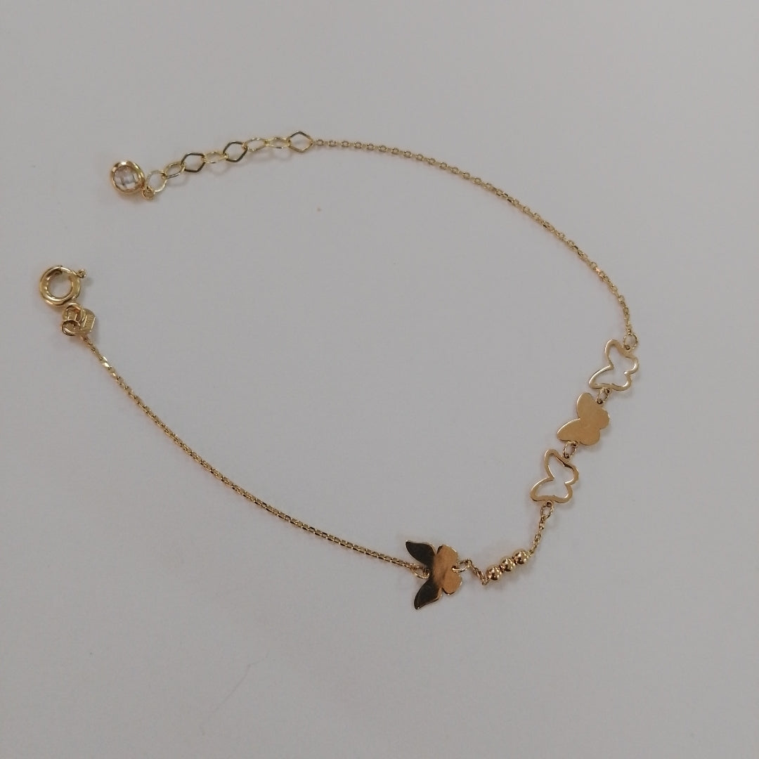 PULSERAS DAMA ORO 14K 1.1 (NUEVO)