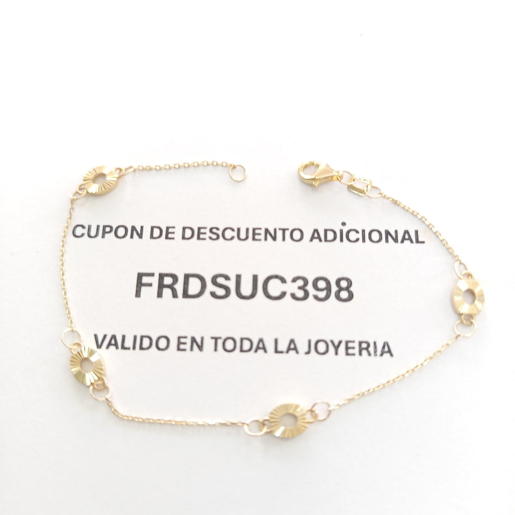 PULSERAS DAMA ORO 10K 1.5 (NUEVO)