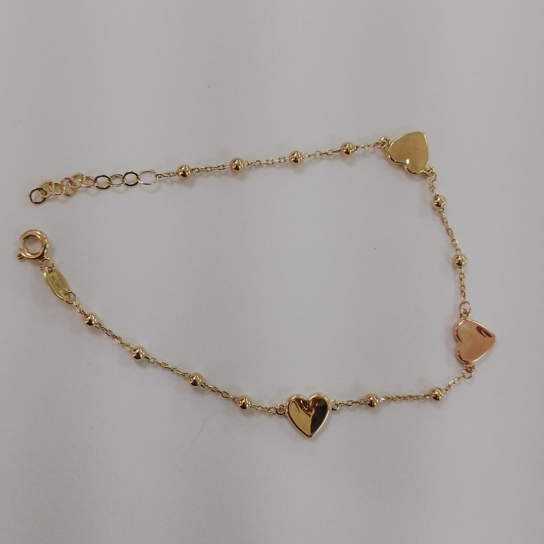 PULSERAS DAMA ORO 14K 2 (NUEVO)