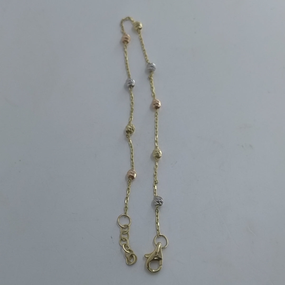 PULSERAS DAMA ORO 14K 1.2 (NUEVO)