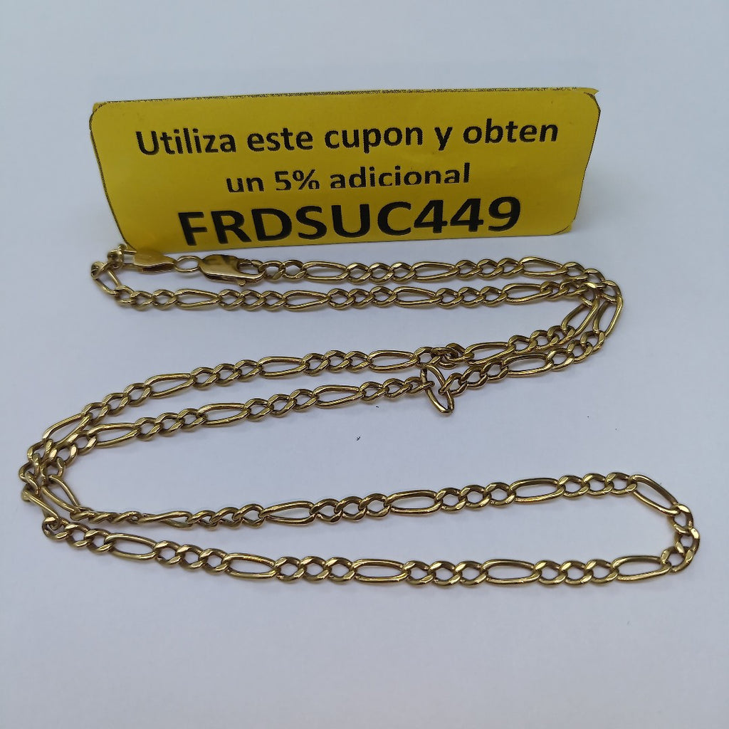 CADENA ORO 18 K 8,70 GRMS (SEMINUEVO)