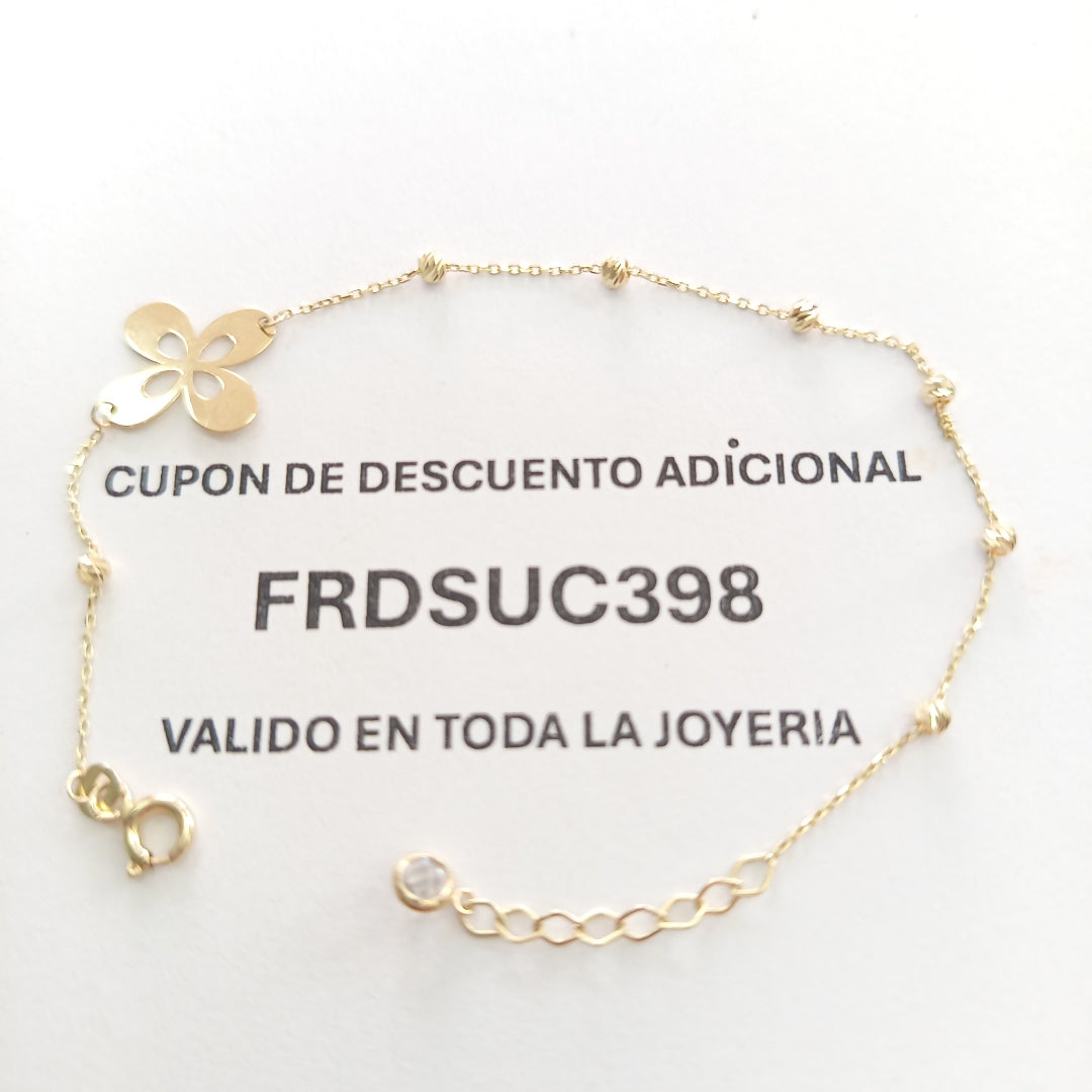 PULSERAS DAMA ORO 10K 1.2 (NUEVO)