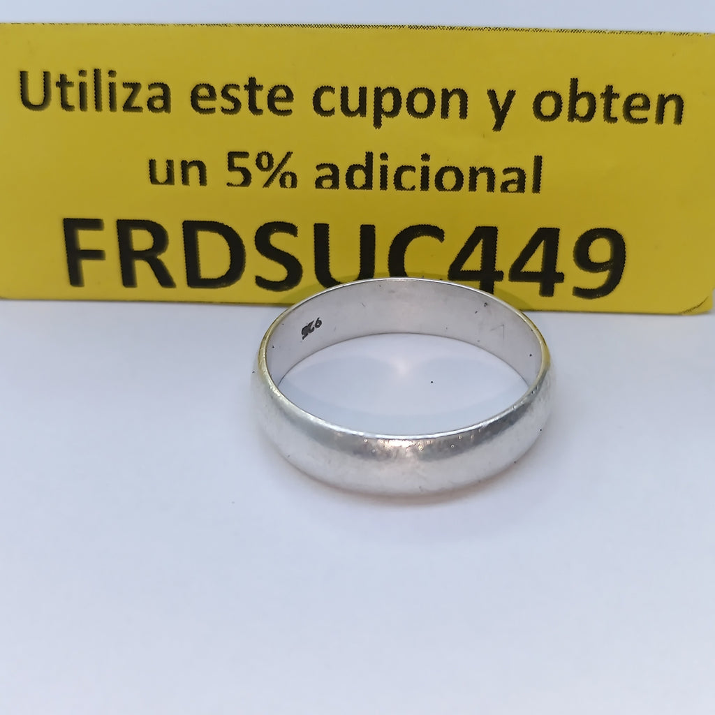ARGOLLA PLATA 6.4 GRMS (SEMINUEVO)