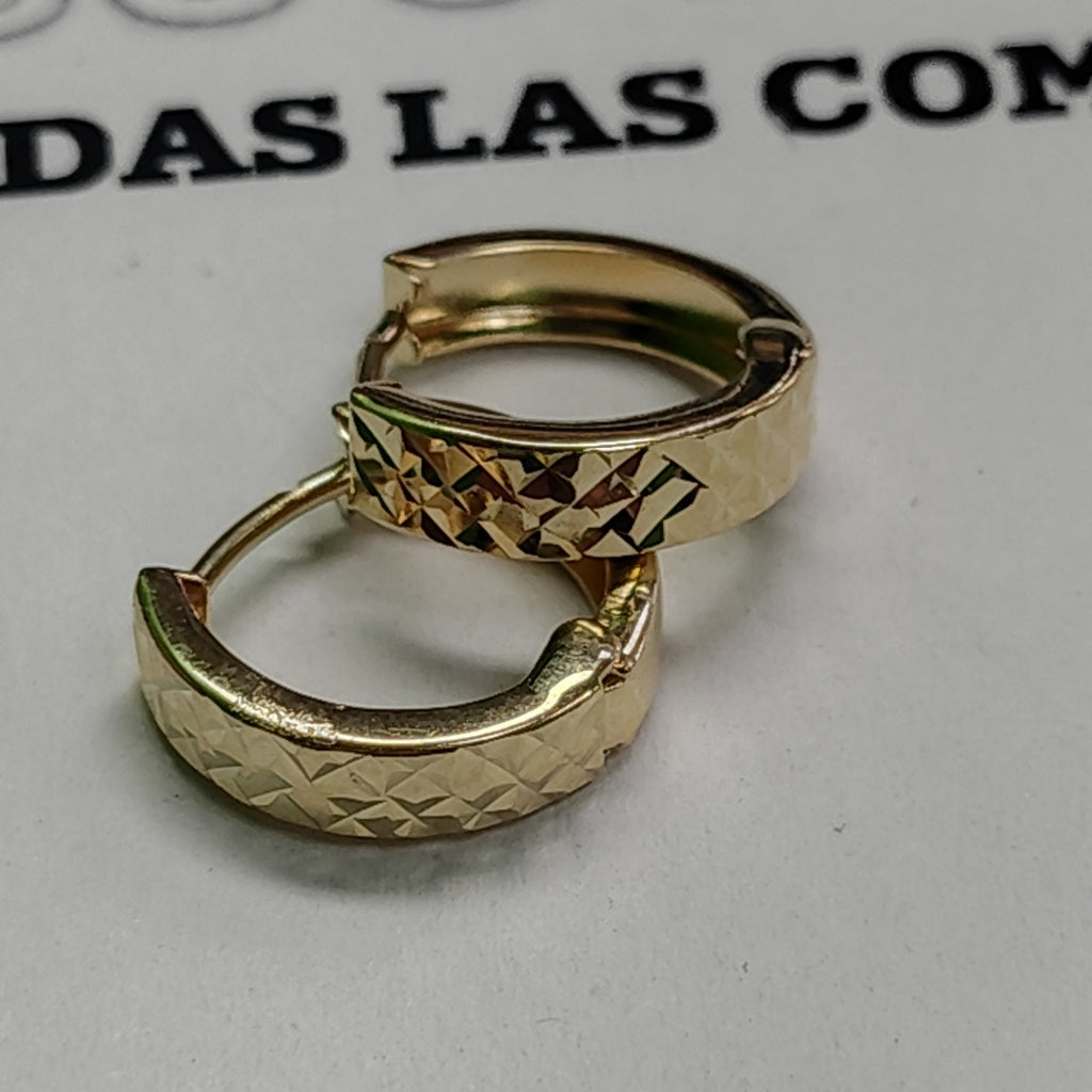 HUGGIES ORO 14K 1.1 (NUEVO)