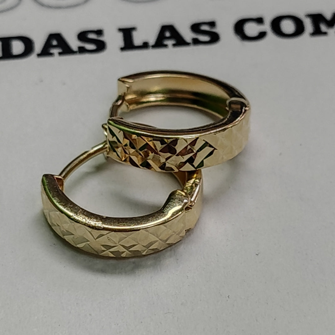 HUGGIES ORO 14K 1.1 (NUEVO)