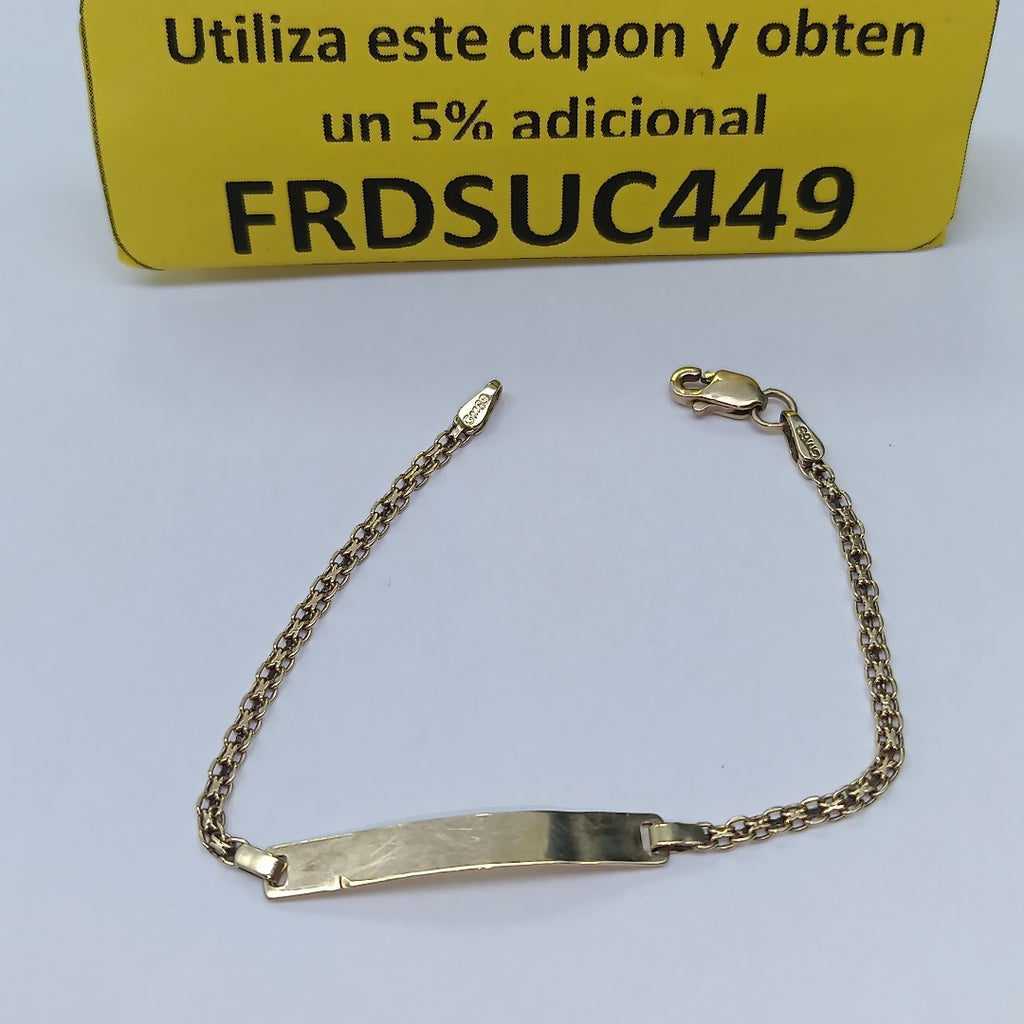 ESCLAVA ORO 10 K 1.8 GRMS (SEMINUEVO)