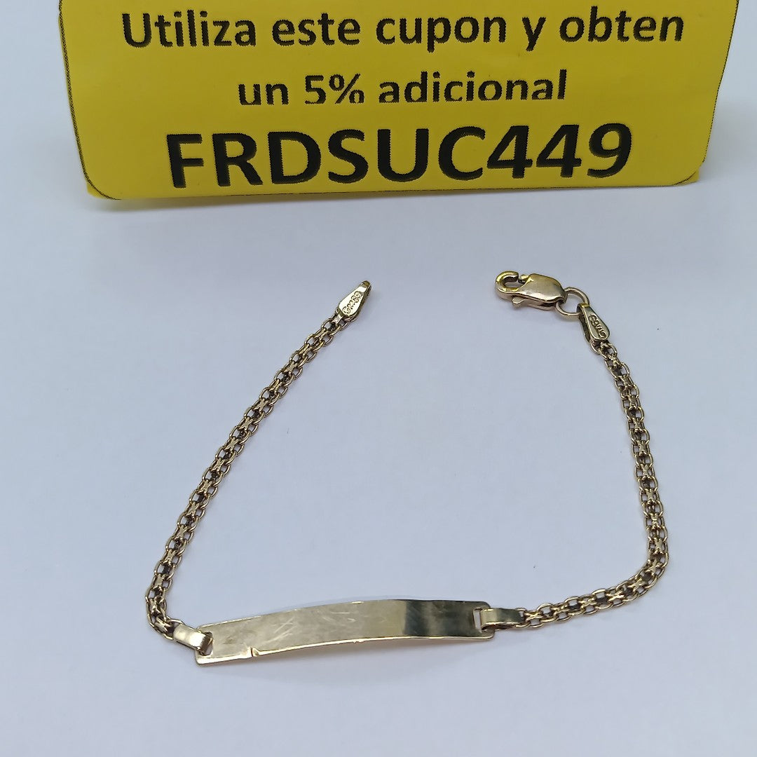 ESCLAVA ORO 10 K 1.8 GRMS (SEMINUEVO)