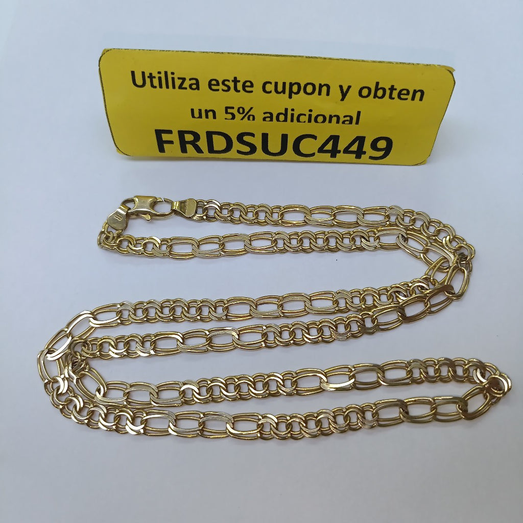 CADENA ORO 14 K 17.6 GRMS (SEMINUEVO)