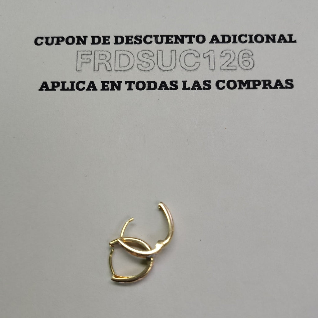 HUGGIES ORO 14K 1.1 (NUEVO)