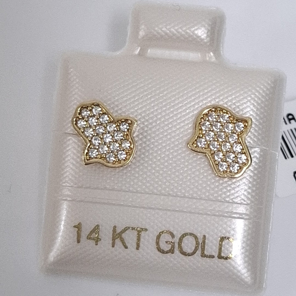 BROQUELES ORO 14K 1.3 (NUEVO)