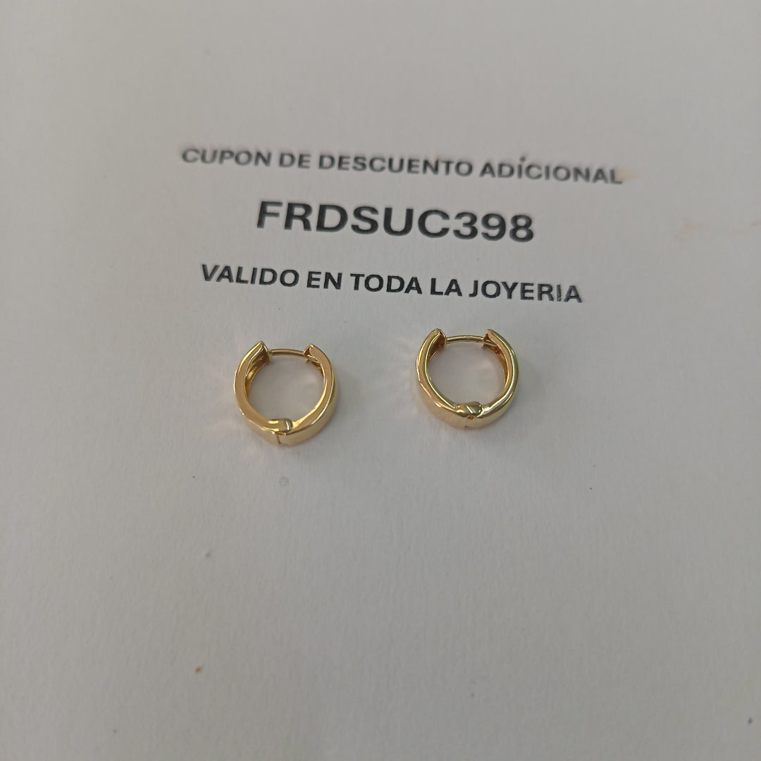 HUGGIES ORO 14K 1.2 (NUEVO)