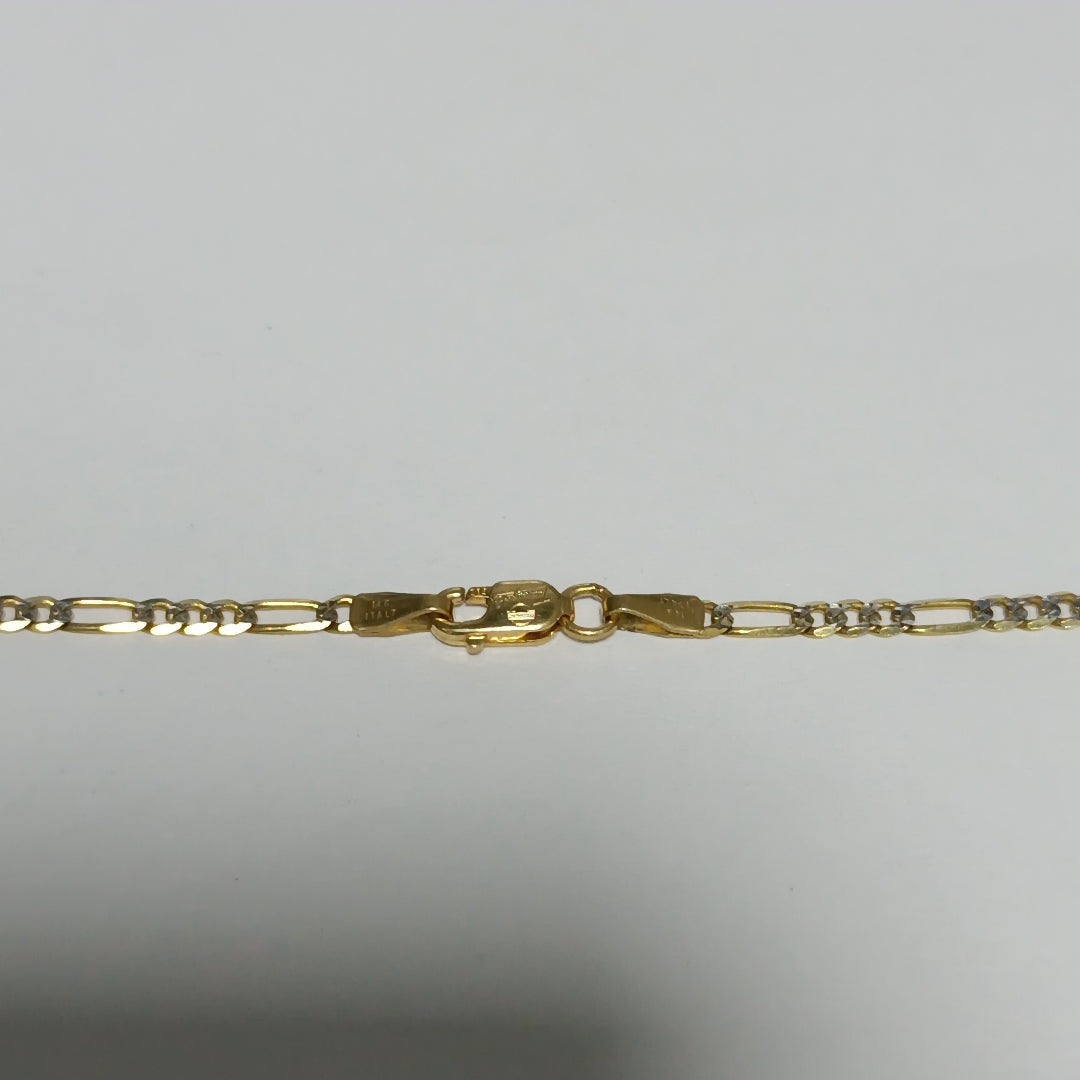 CADENAS CARTIER 3 1 DIAMANTADA ORO 14K 5.5 (NUEVO)