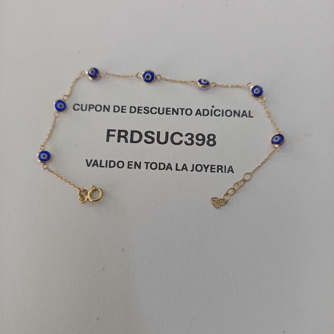 PULSERAS DAMA ORO 14K 1.2 (NUEVO)