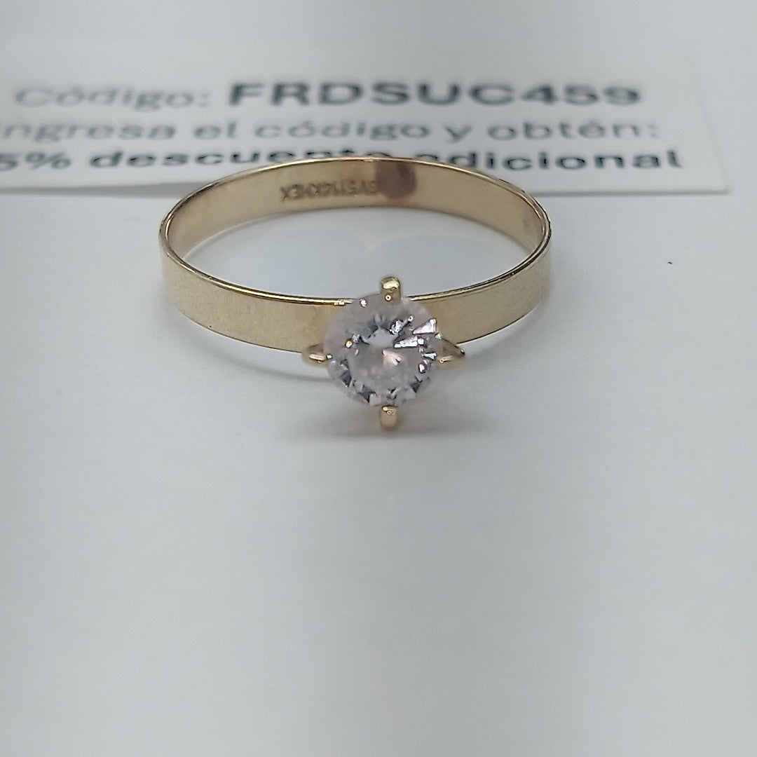 SOLITARIO ORO 14 K 1.6 GRMS (SEMINUEVO)